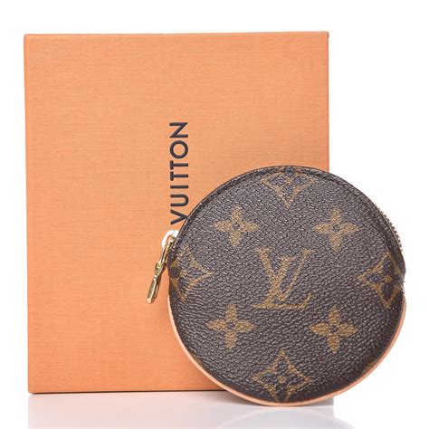 round louis vuitton coin purse